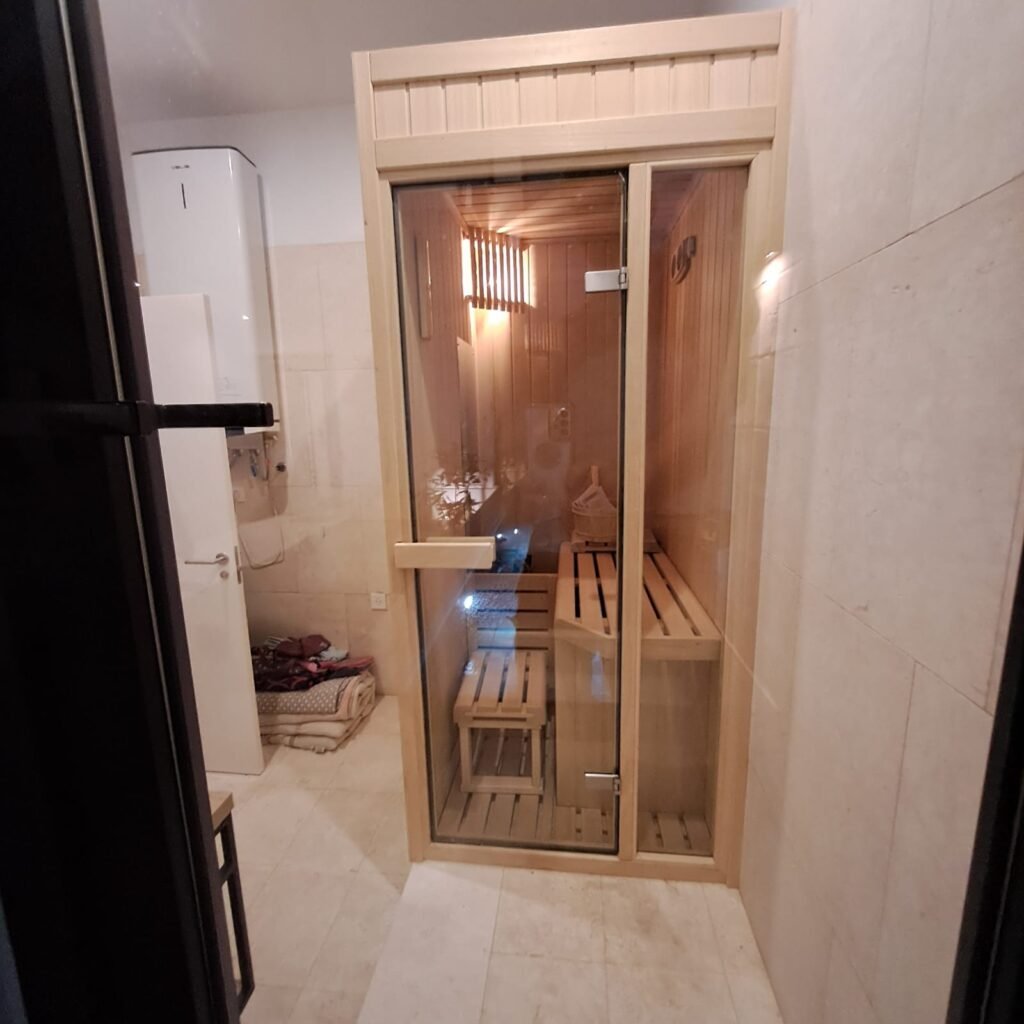 Instalacion sauna individual