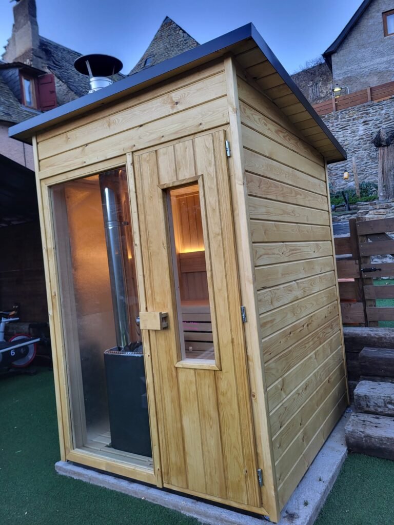 Sauna pequena para casa