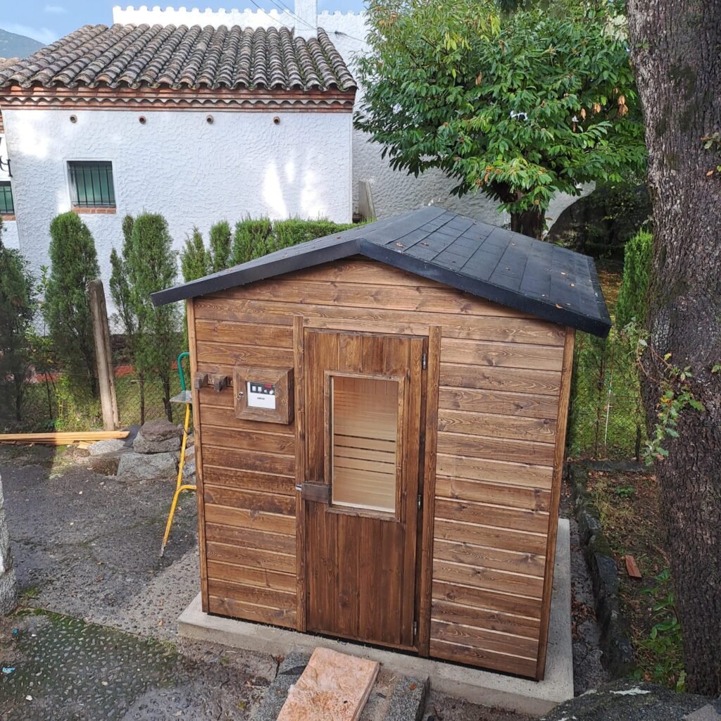caseta de madera a medida