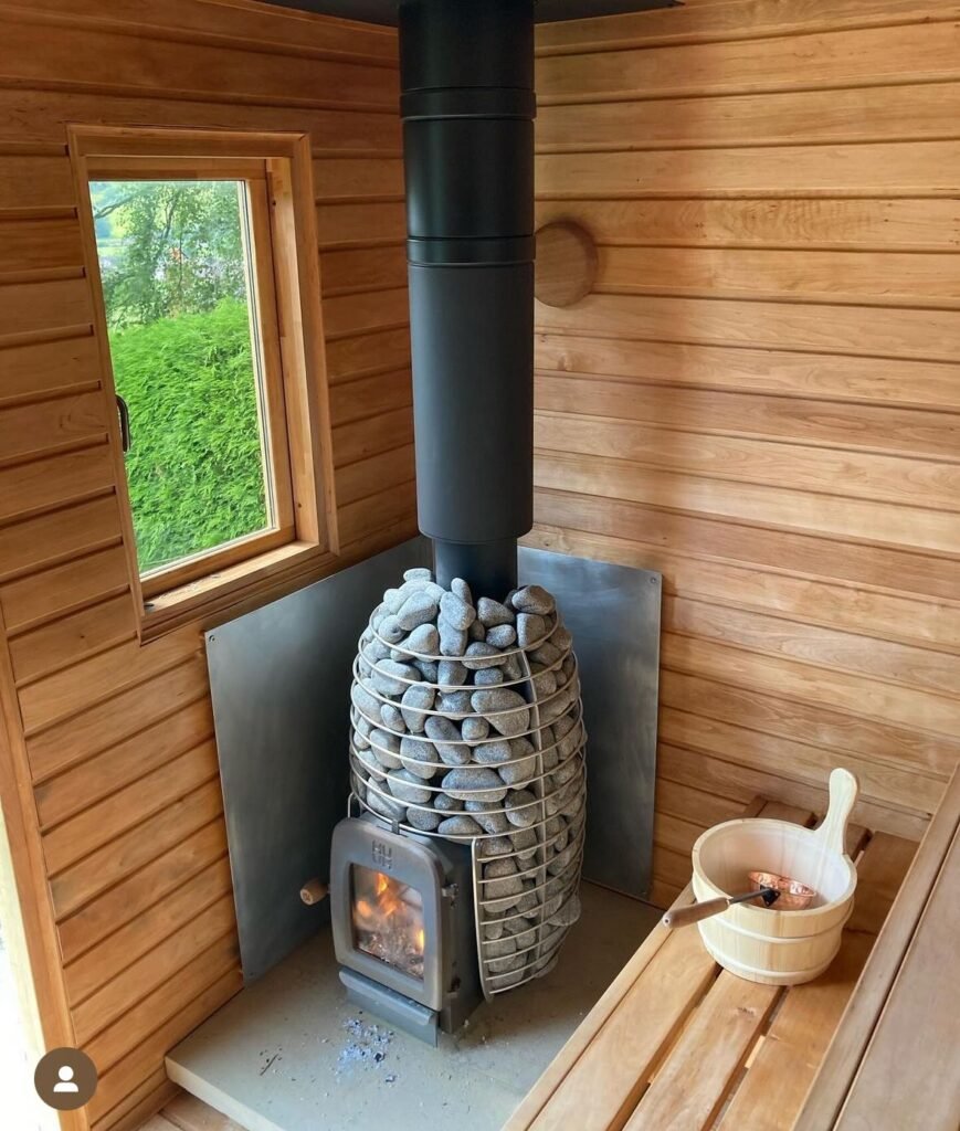 construccion e instalacion sauna finlandesa casa